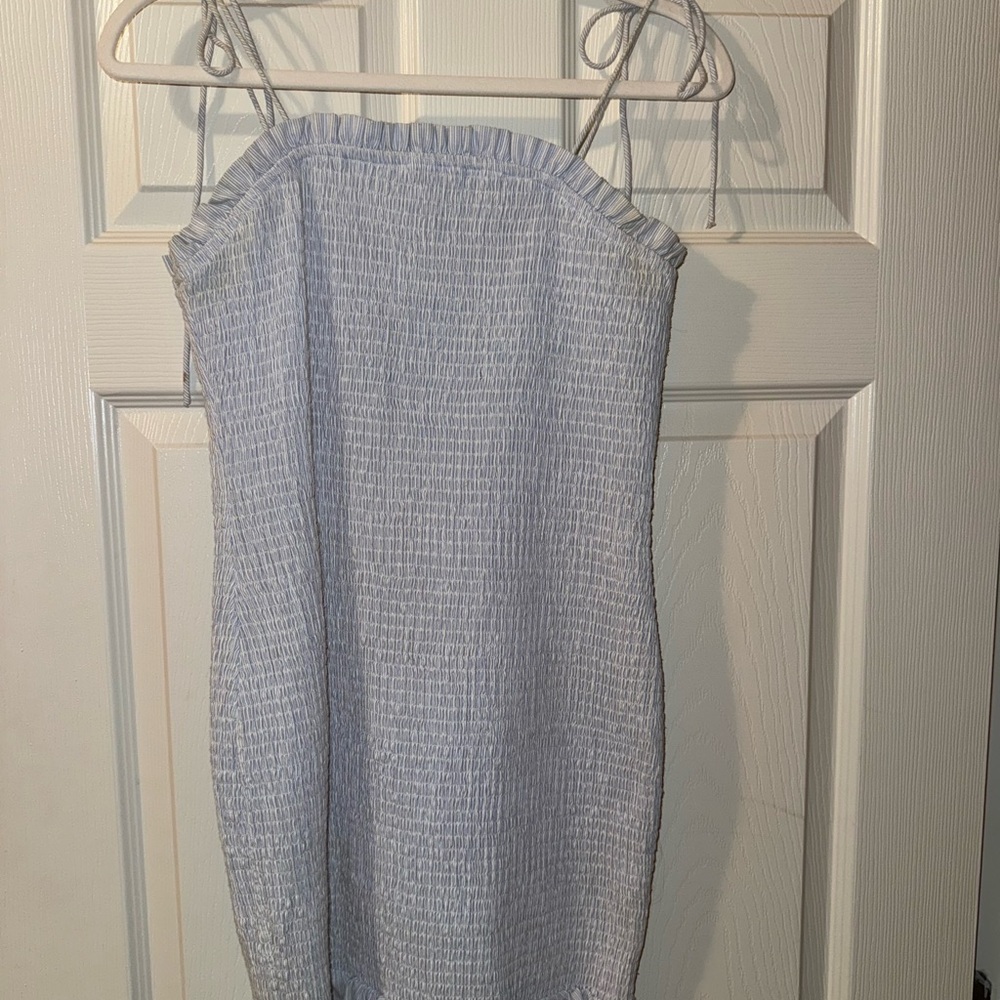 Light Blue Sleeveless Dress